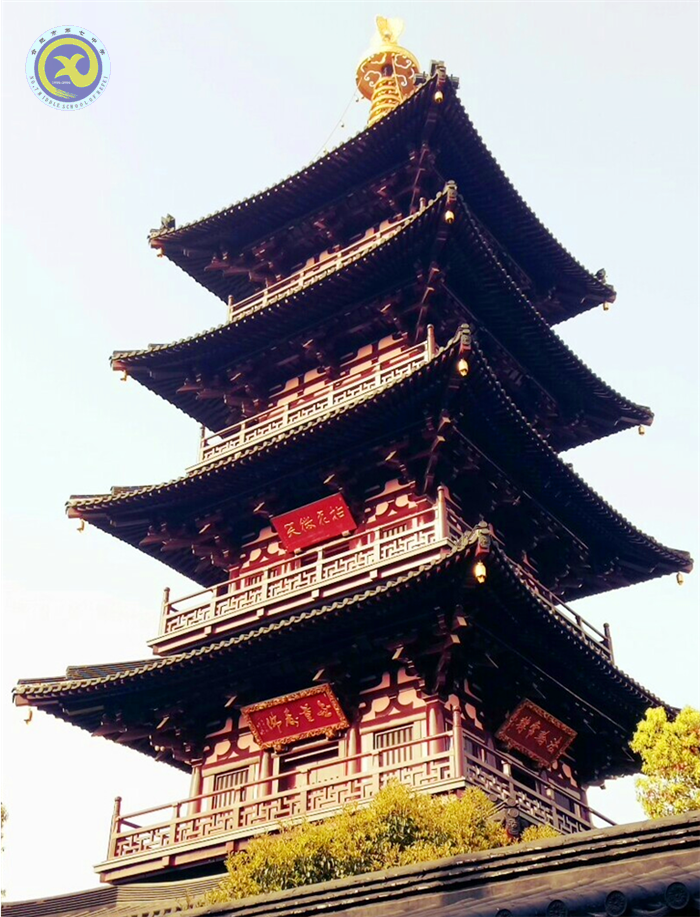 离时古寺西边路,莘莘学子满目中(图5)