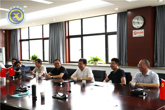天津市河东区教育局莅临luck18平台参观考察(图5)
