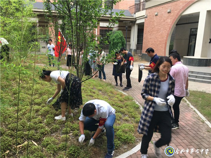 党员奉献展风采 志愿服务美校园(图3)