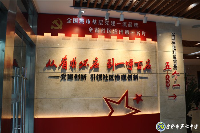 走进滨湖世纪社区 强化党建创新引领(图5)