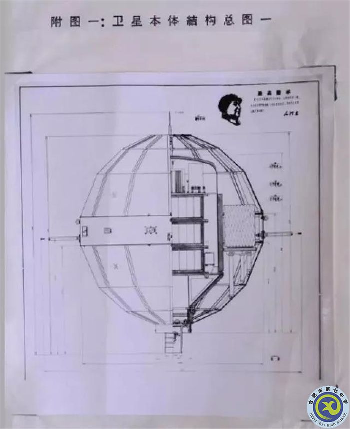 △“东方红一号”卫星结构设计总图.jpg