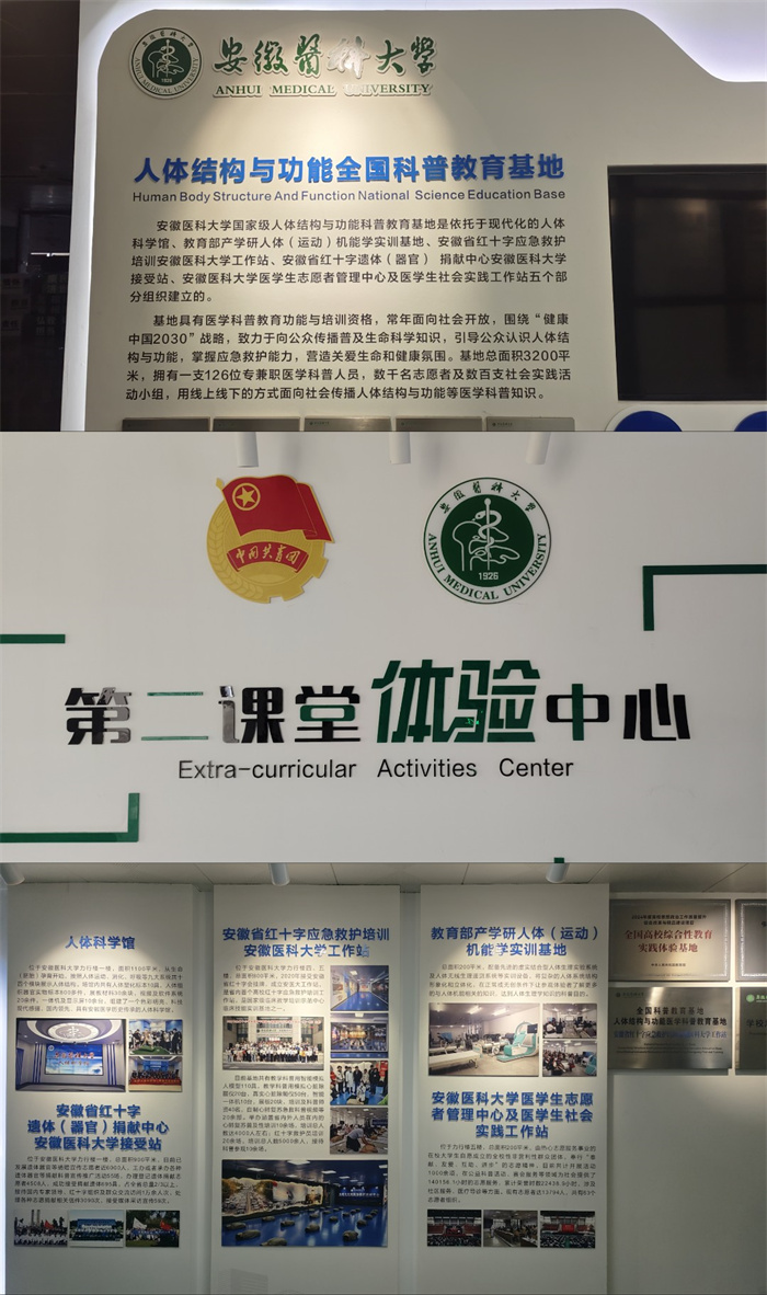 luck18平台高一 （25） 班赴安医大人体科学馆开展寒假社会实践活动(图2)