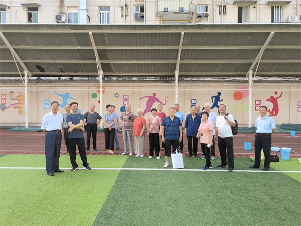 luck18平台积极备战合肥市第十九届离退休教职工运动会