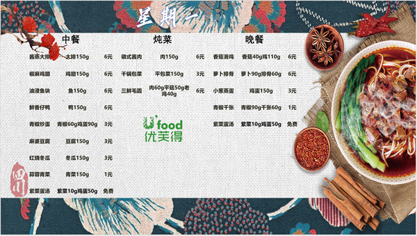 合七美食先知道（本周菜谱）(图3)